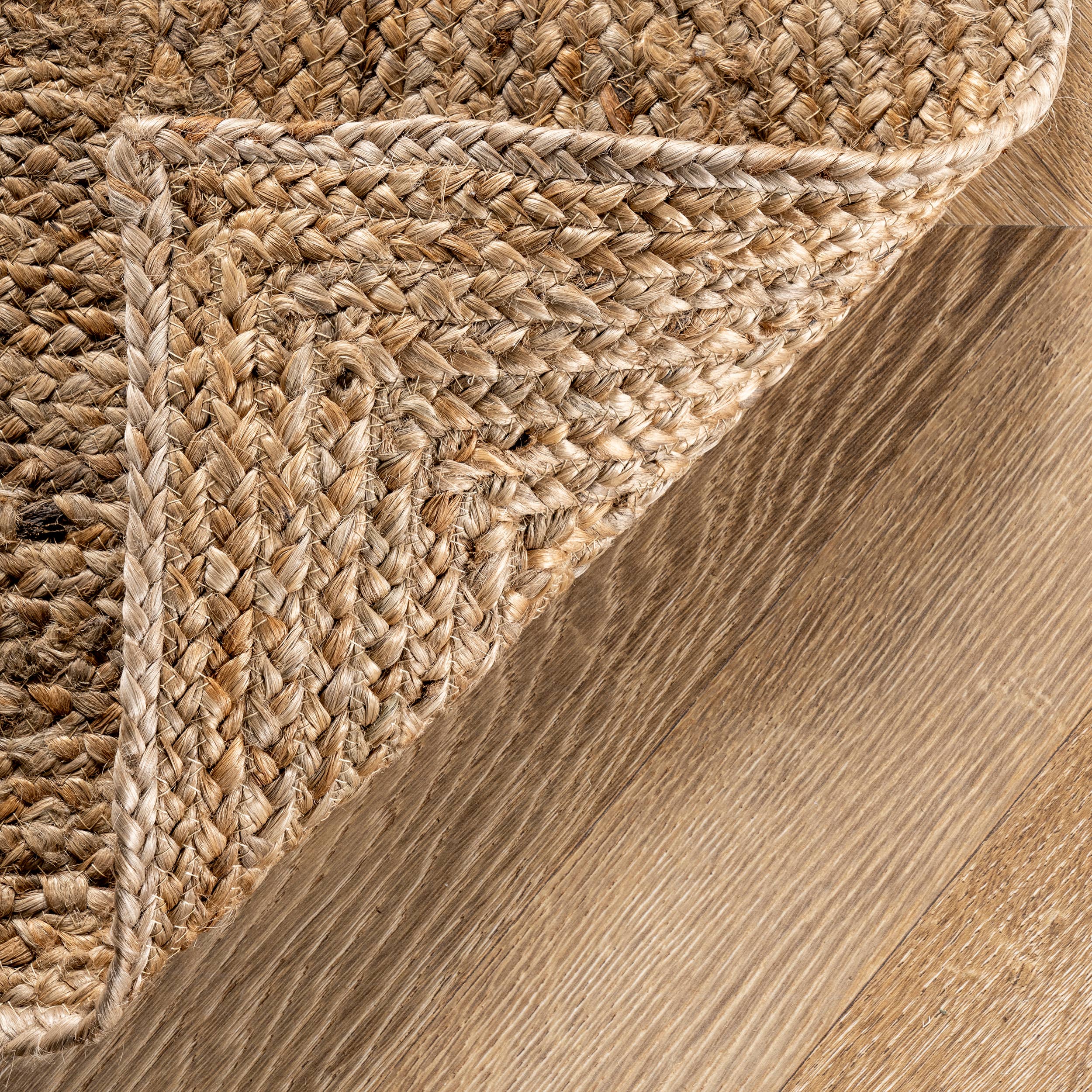 Natural Juniper Tiled Jute Area Rug for wholesale on Faire7