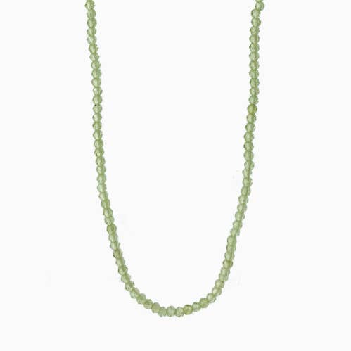 Peridot Beaded Necklace for wholesale by Asia West
