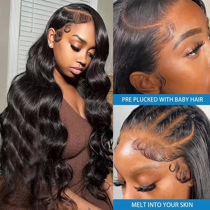 Ta Clara - Wholesale Wig/Hair Piece - 250 Density Glueless Body Wave Lace Closure Remy Hair Wig
