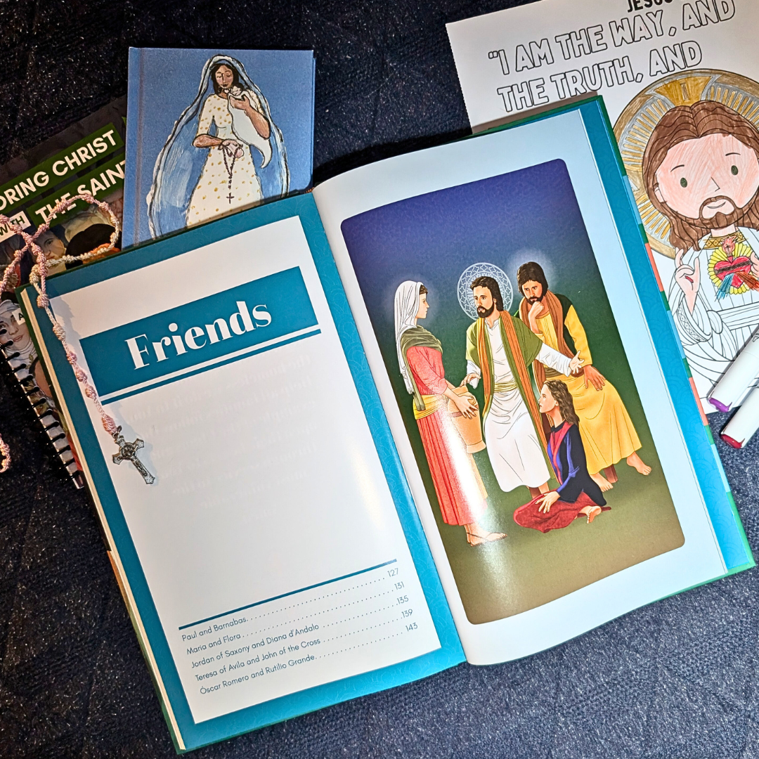 Catholic Sprouts LLC - Wholesale Religion Book - Catholic Saints for Families: Saintly Fathers, Mothers, Siblings, Couples, Families, and Friends11