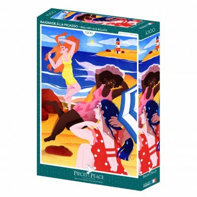Pieces & Peace - Wholesale Puzzle - Adult - 1000-piece puzzle - Swimming at the Picasso0