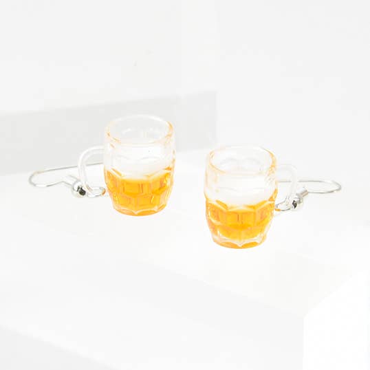 Beer Earrings for wholesale by Chiffonier