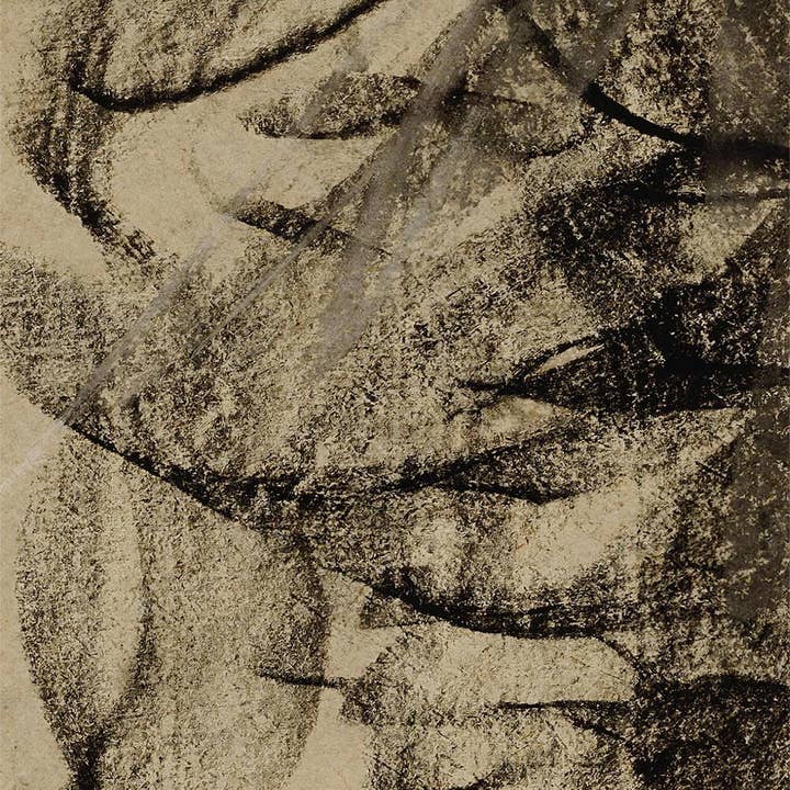Modern Antique Prints - Wholesale Art Print - Vibrations in Sepia – Abstract Wabi-Sabi Art Print3