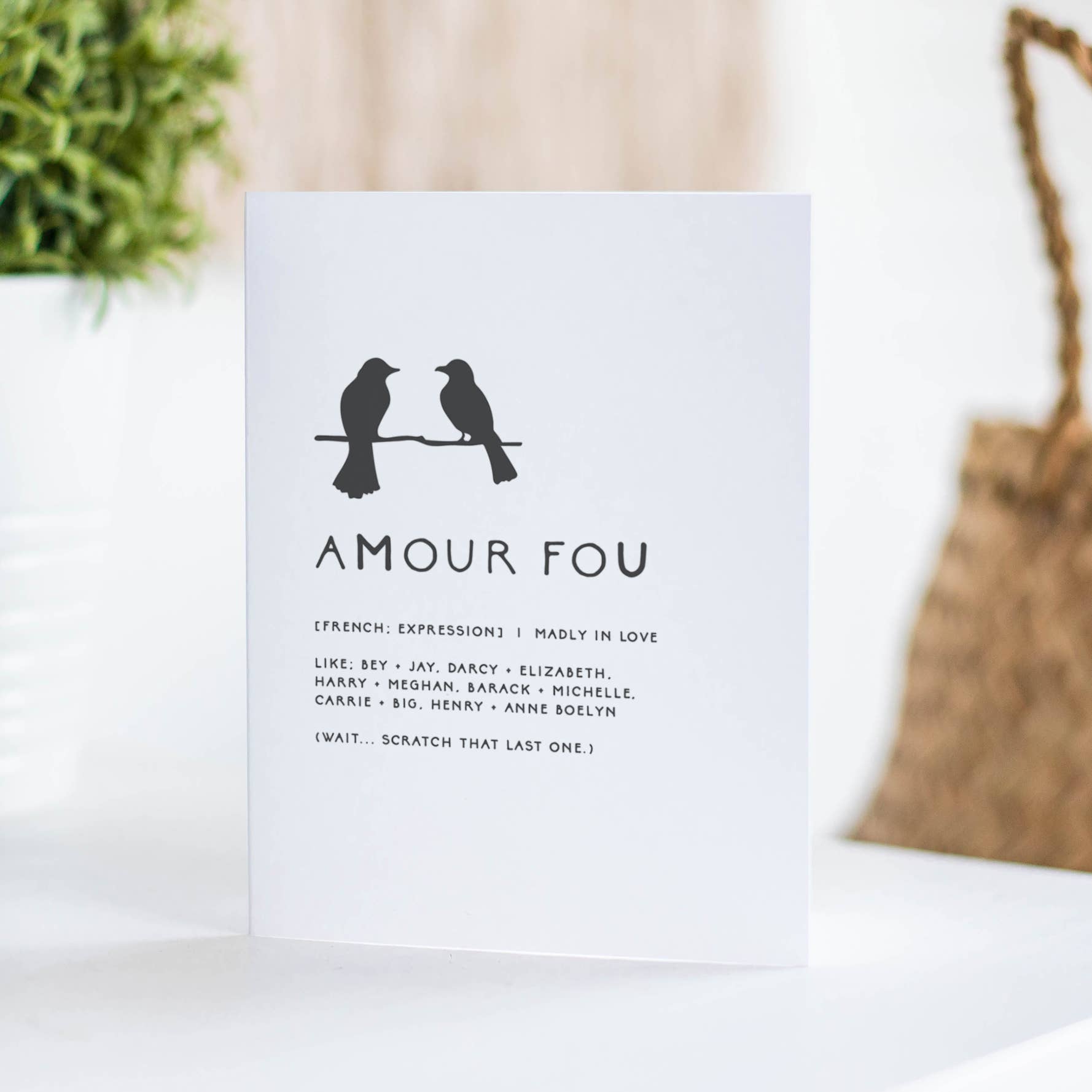 LILOU - Wholesale Love Card - Amour Fou | Greeting Card1