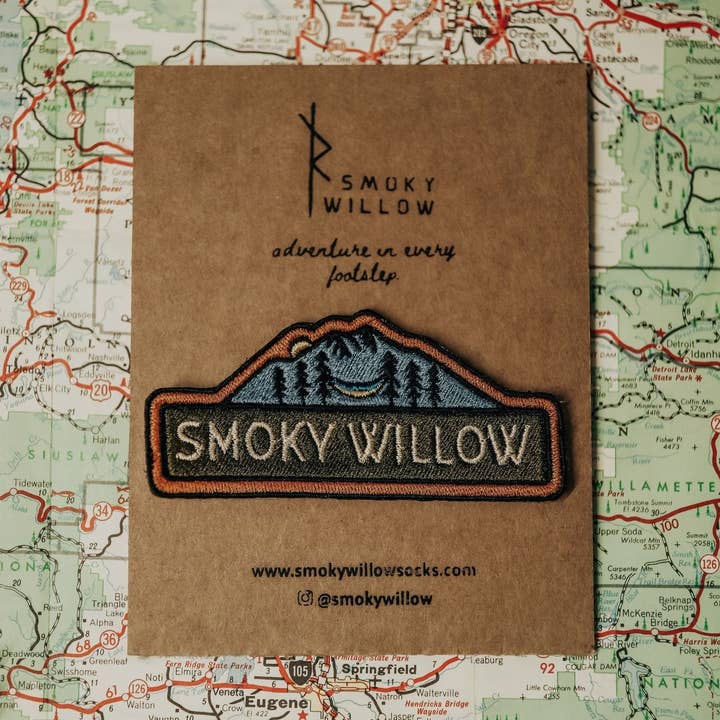 Just Chillin Patch for wholesale by Smoky Willow Socks