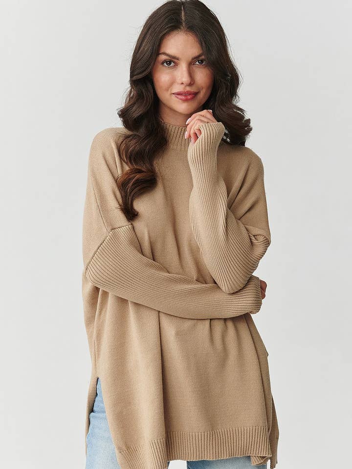 Pulôver Modelo 217400 Makadamia por atacado de Lieber Deem Marktplatz