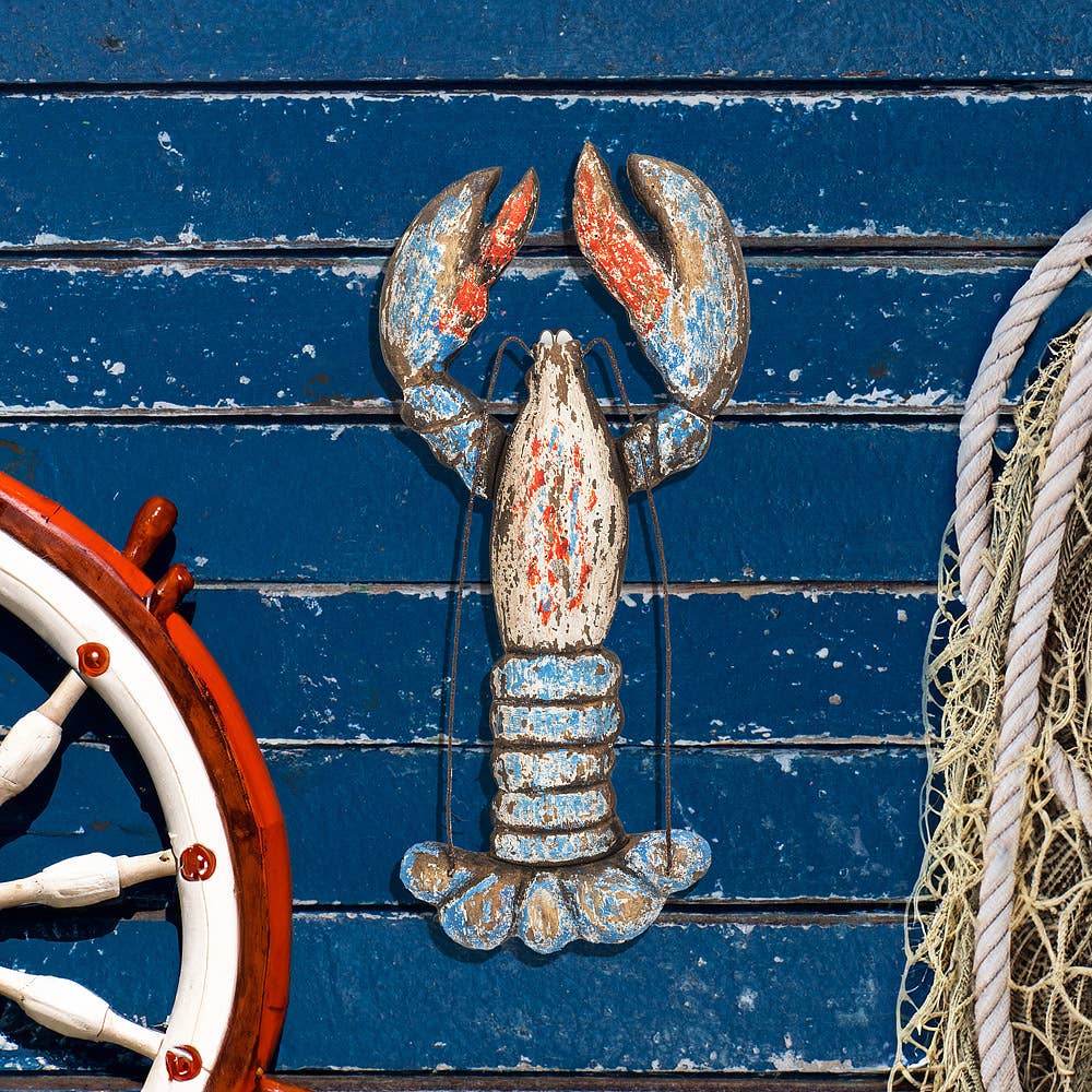 Abbott - Vente Décoration murale - Décoration murale en forme de homard, 20 po de haut2