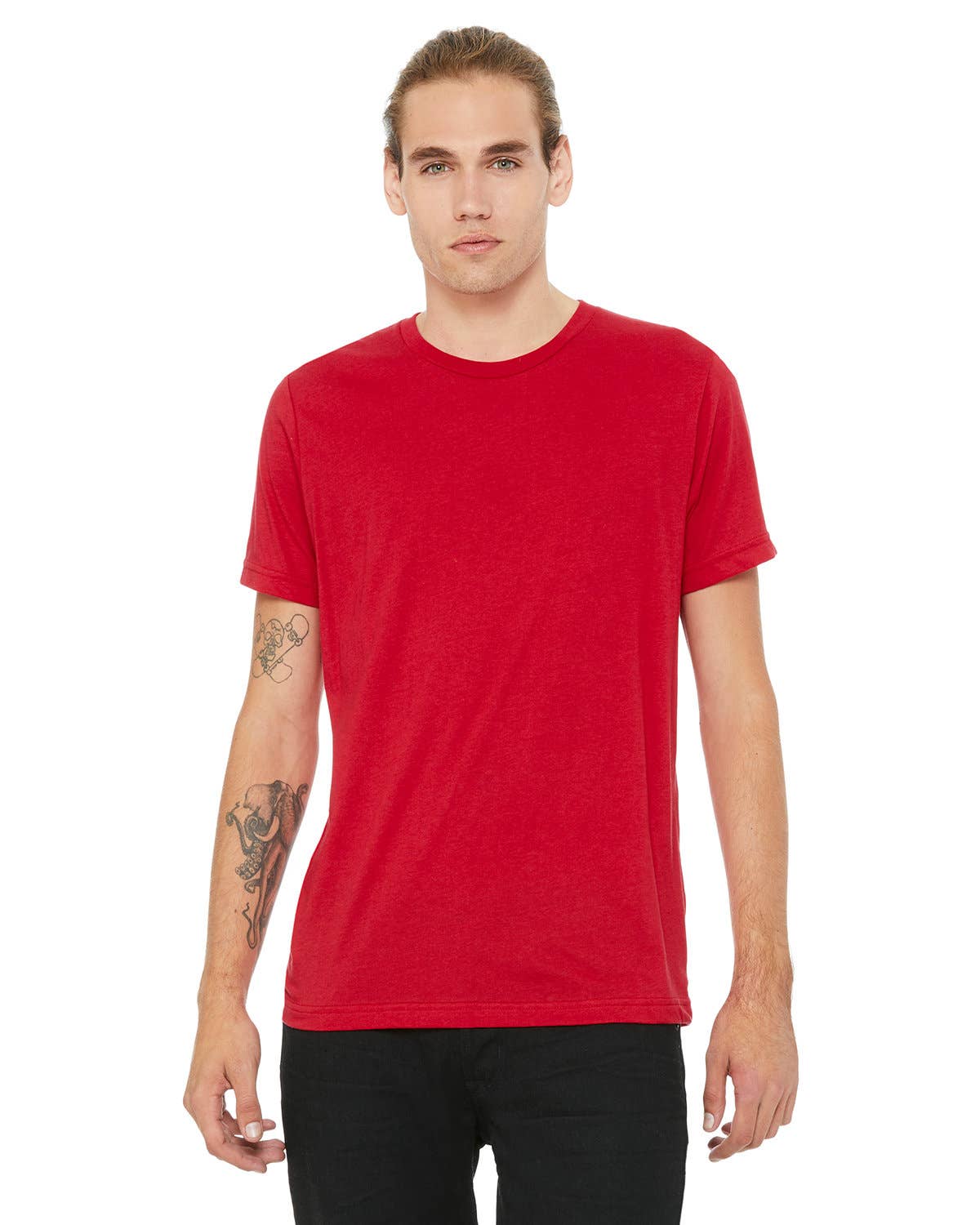 Total Apparel - Wholesale T-Shirt - Men's - Bella + Canvas 3650 Unisex Poly-Cotton Short-Sleeve T-Shirt1