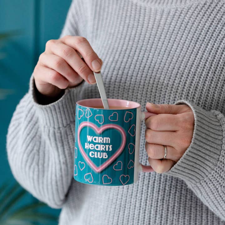 Comical Mood Mug Cold Hearts / Warm for wholesale by The Gifting Knot Ltd