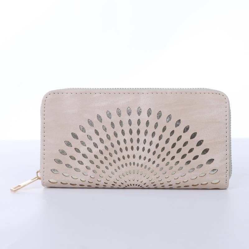 VIA FIORE - Vente Portefeuille – femme - PORTEFEUILLE ARC-EN-CIEL À CLOUS0