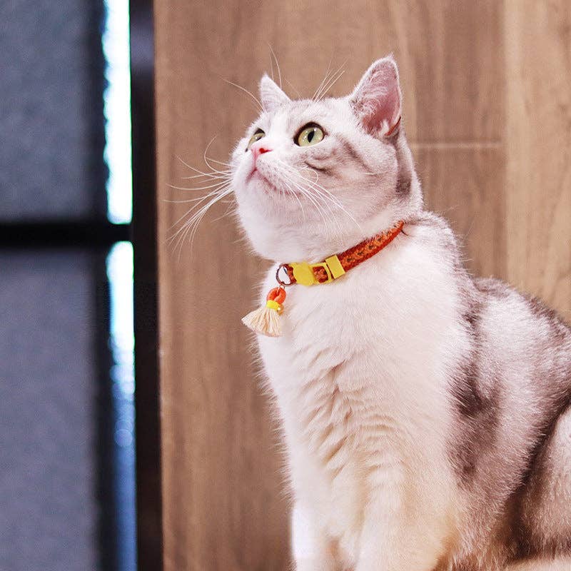 Cheerhunting - Wholesale Pet Collar - Cat/Dog - Mokka Adjustable Cat Collar with Bell - Comfort, Style, and Safety for Your Feline5