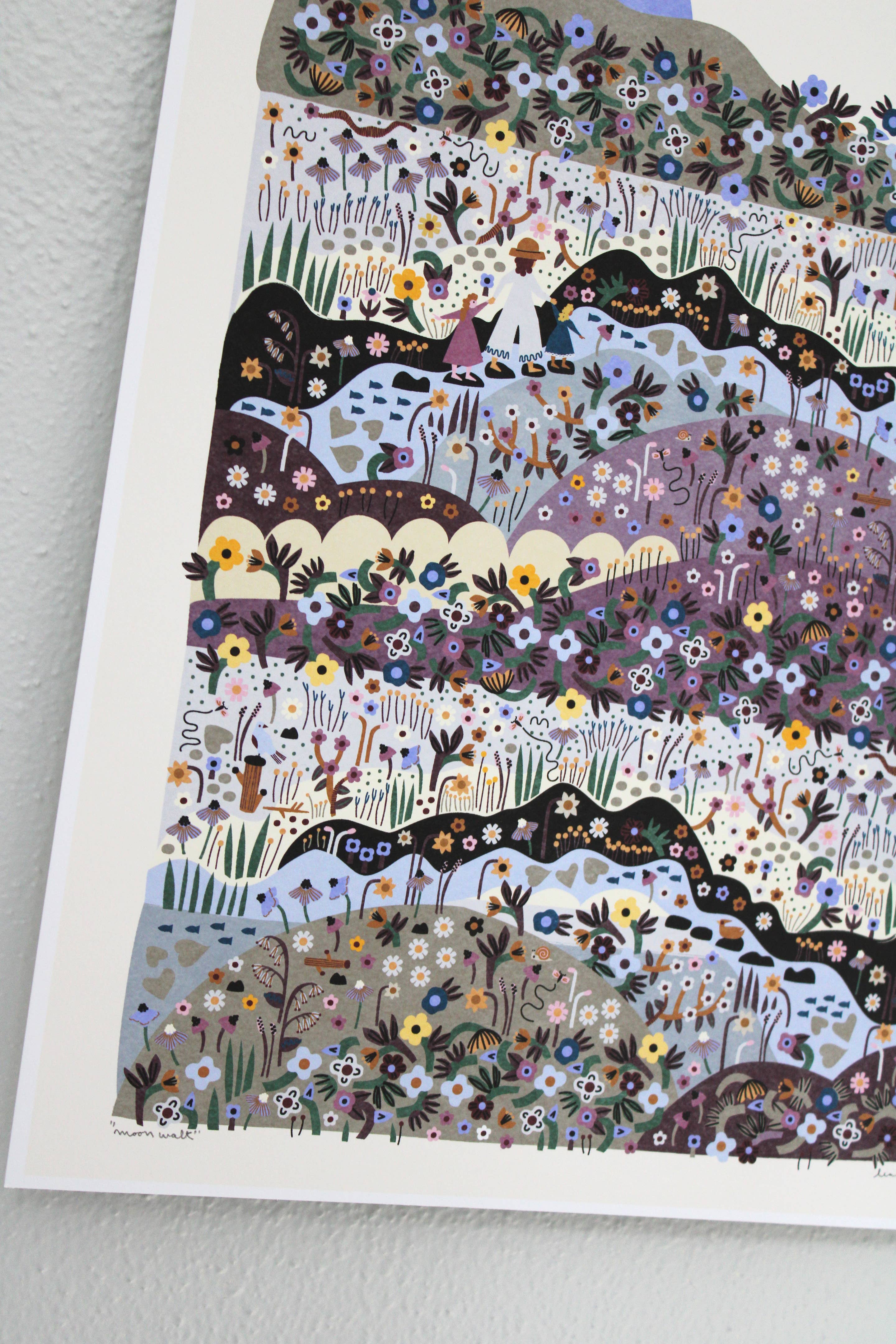 Leah Duncan - Wholesale Art Print - Moon Walk Print1