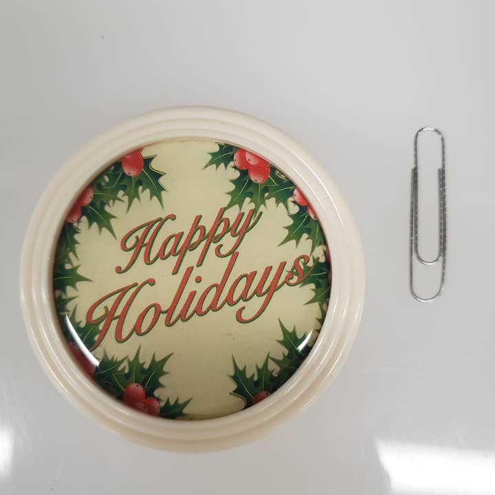 Happy Holidays, Christmas, Gift, Treasure box, Chocolate box for wholesale by Lucy Lu Designs