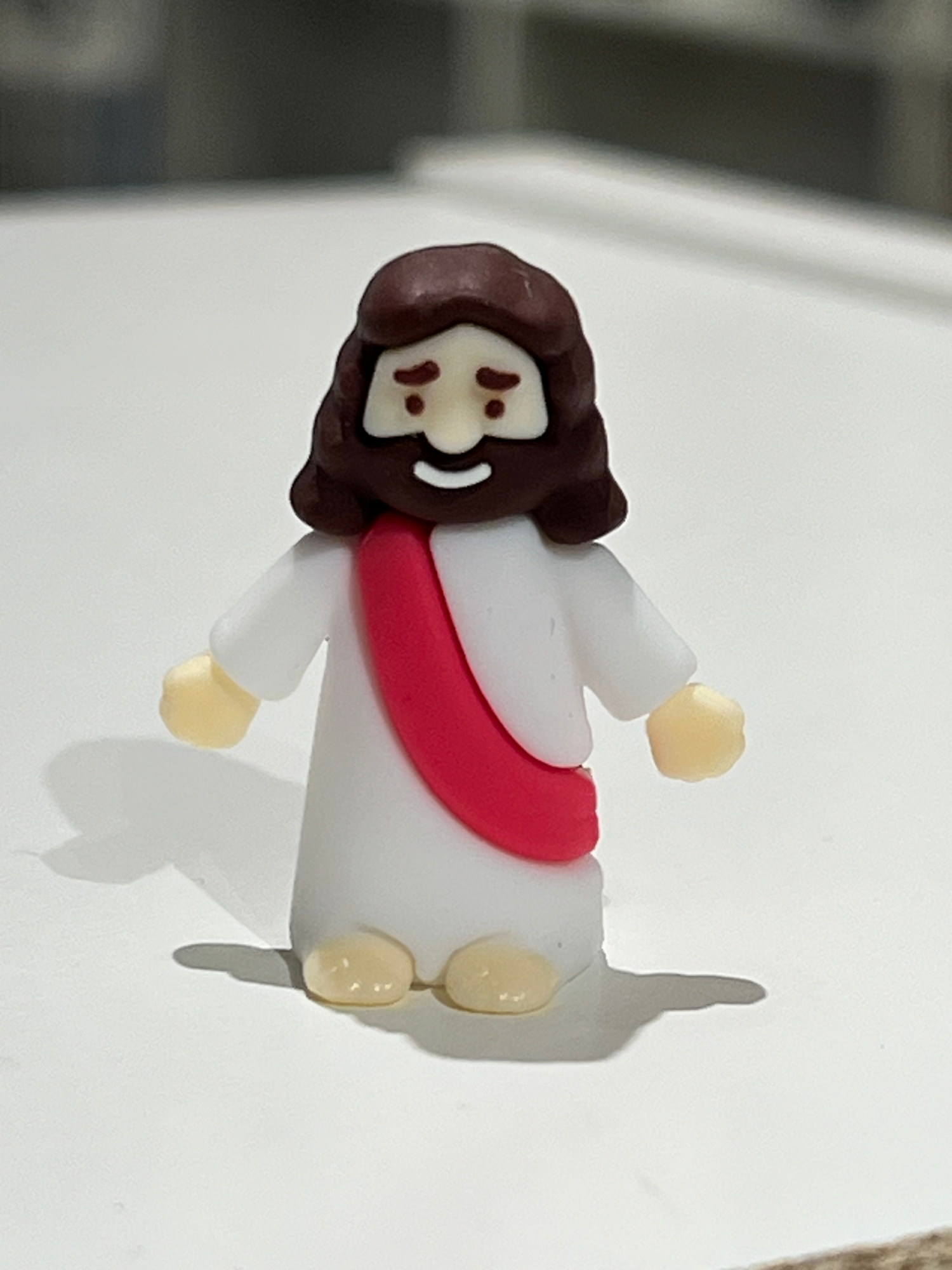 Oh Shirt and More LLC - Wholesale Decorative Figurine - Mini Jesus – Pocket-Sized Savior (1.38")2