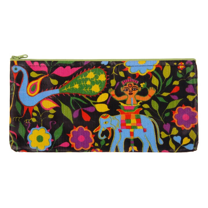 Erik & Mike - Venta al por mayor Bolso pequeño - Mujer - Bolsa exótica tela sintética larga plana resistente al agua