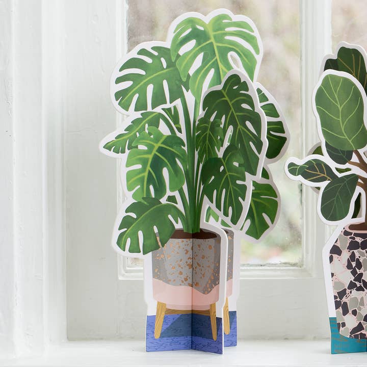 Seltzer Goods – Planta artificial por atacado – Planta de Papel Monstera1