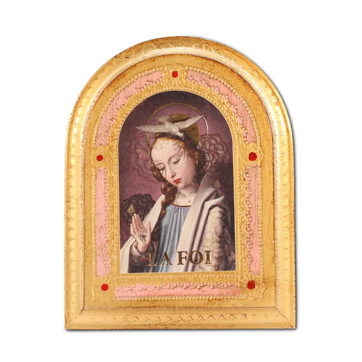 TÁBUA RELIGIOSA A FÉ por atacado de Voglio Bene