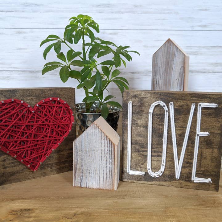 Knotted Bug - Wholesale Wall Accent - Heart String Art