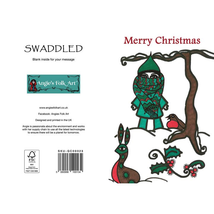 Swaddled for wholesale by Angies Folk Art