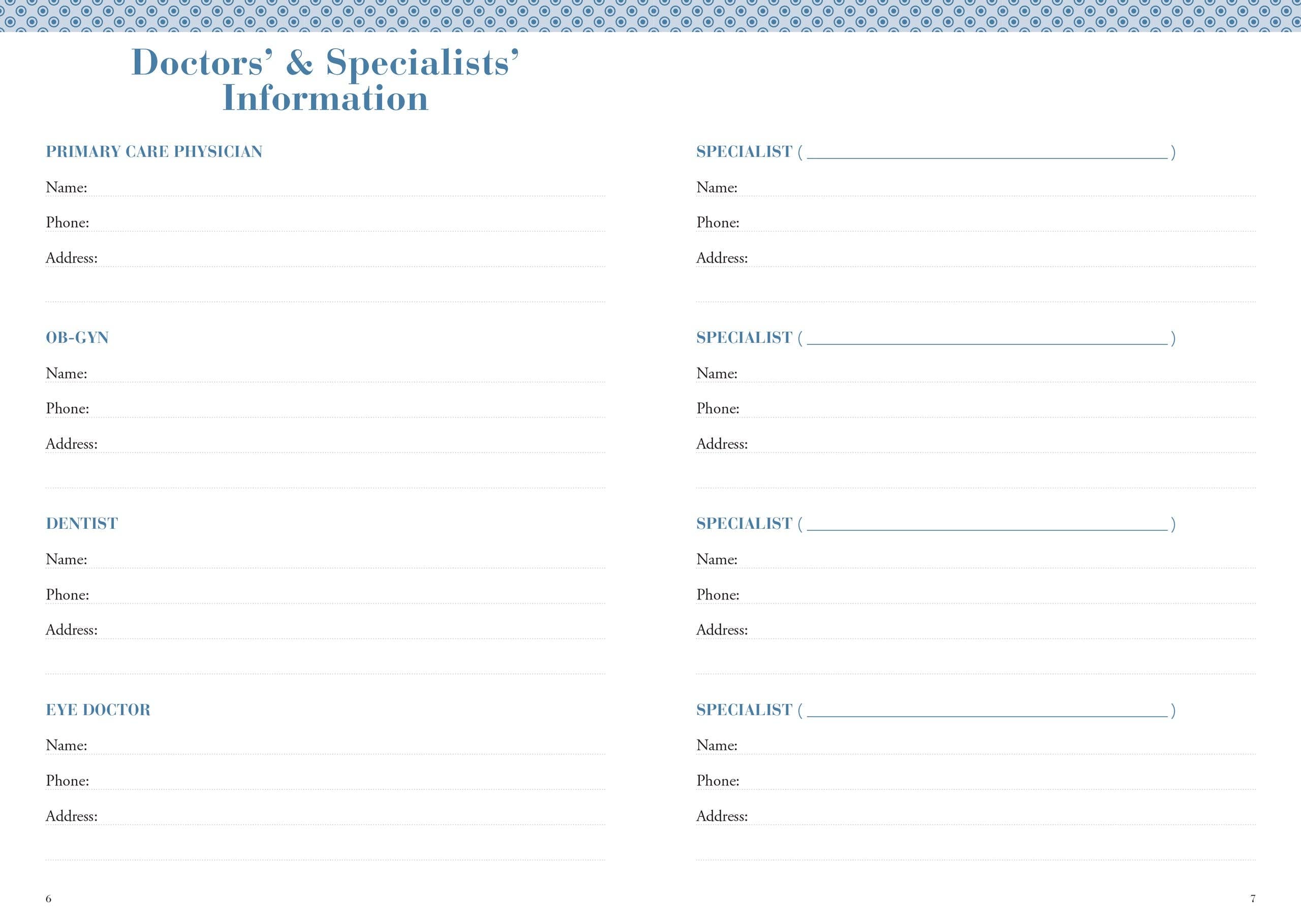 Peter Pauper Press - Vente Journal intime - Mon détenteur de dossier de santé personnel1