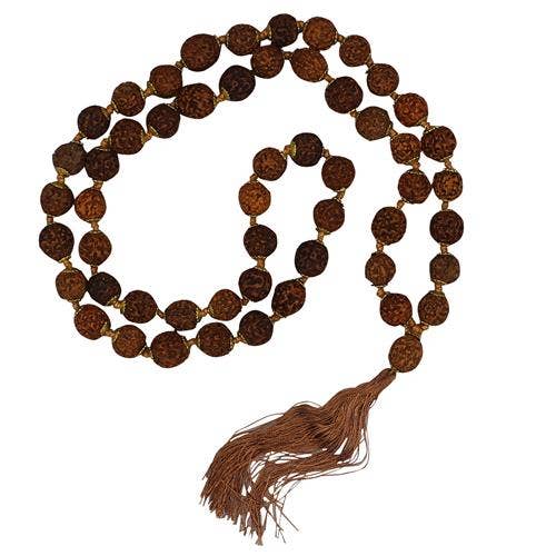 Green Tree - Wholesale Prayer Beads Necklace - Rudra Mala (54 Beads)0