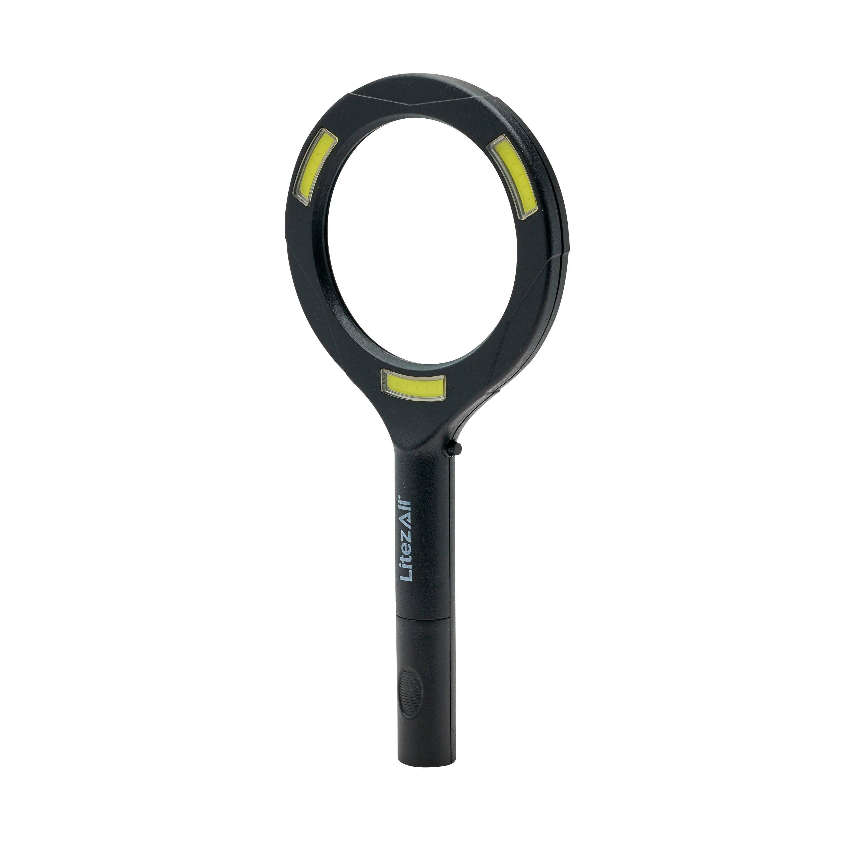 LitezAll - Wholesale Magnifying Glass - LitezAll COB LED Lighted Hand Held Magnifying Glass52