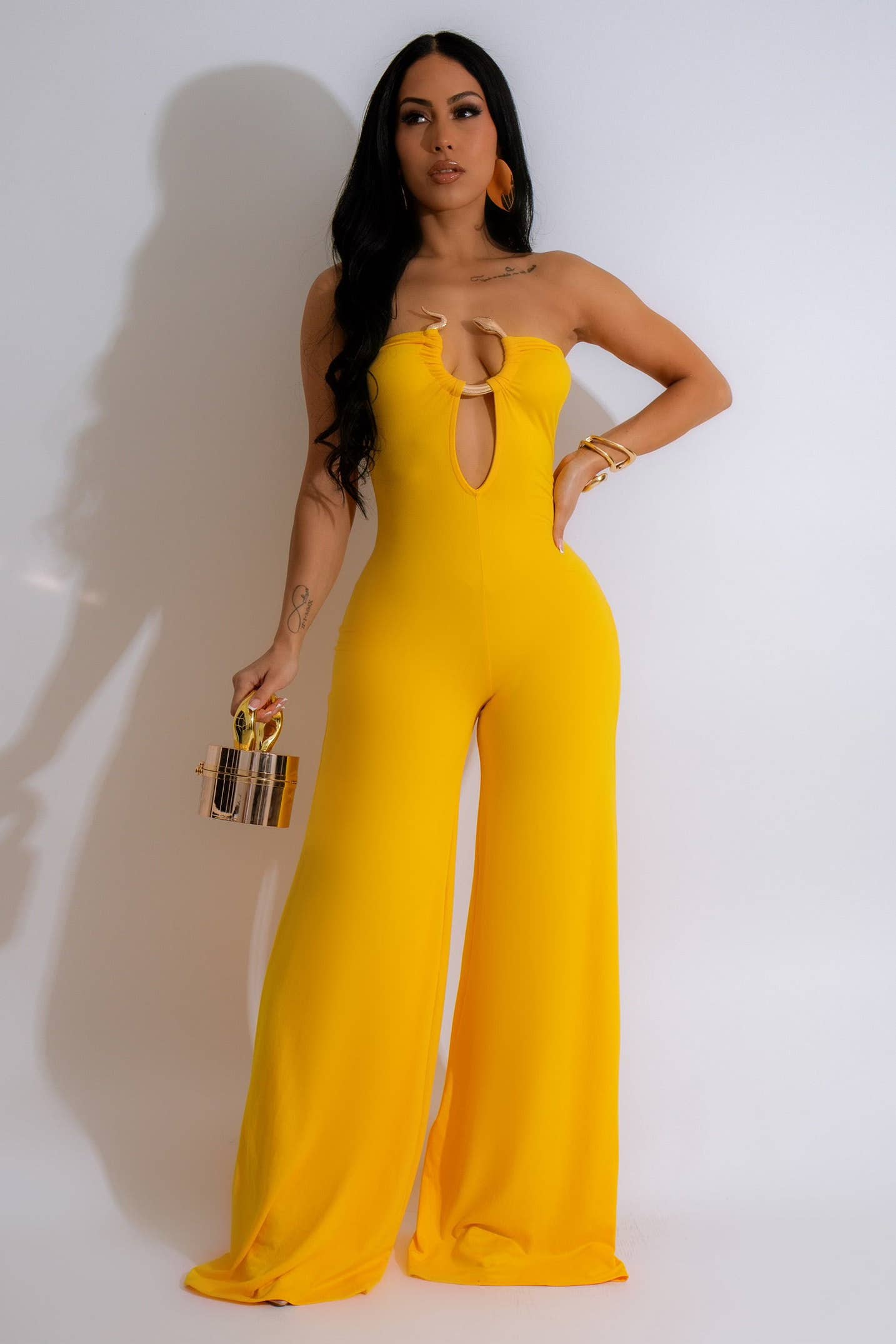 5besties inc - Wholesale Jumpsuit - Women's - STRAPLESS WIDE LEG JUMPSUITS10