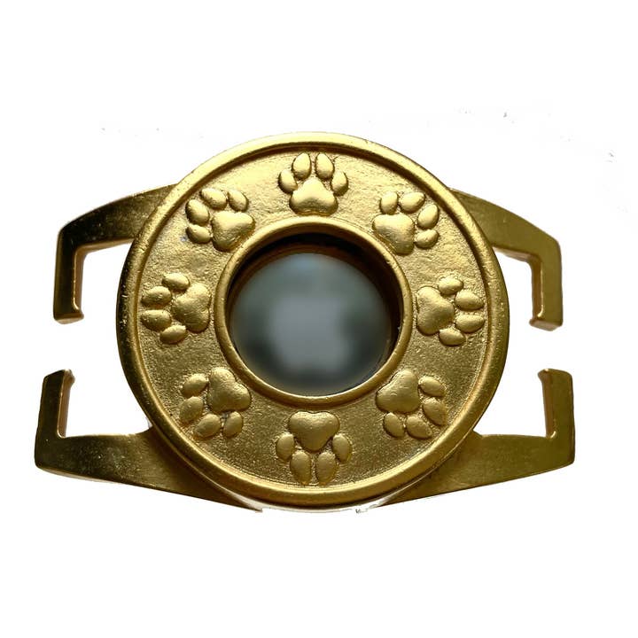 Norma Jean Designs - Wholesale Pet Collar Charm - Cat/Dog - Pet Collar Attachment for AirTags, Available in Gold or Silver, Heart or Paw6