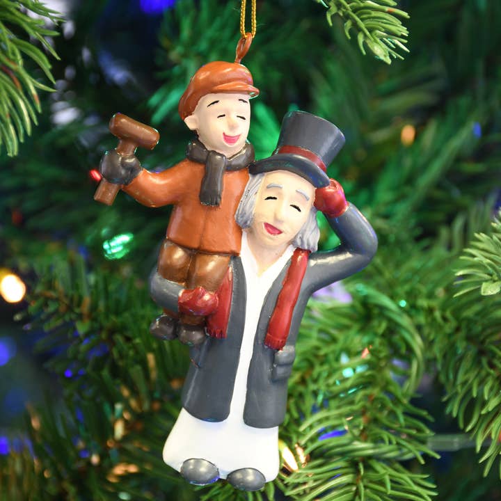 Tree Buddees - Wholesale Ornament - Scrooge & Tiny Tim from A Christmas Carol Ornament5