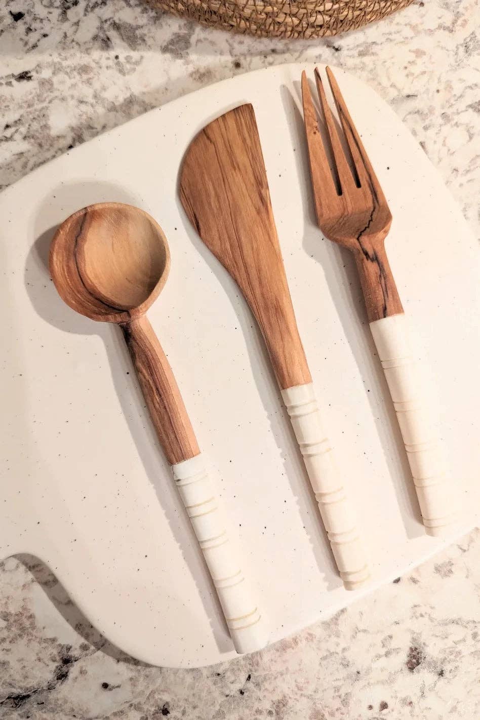 Bought Beautifully - Wholesale Serving Utensil - Blanc Serving Pieces1