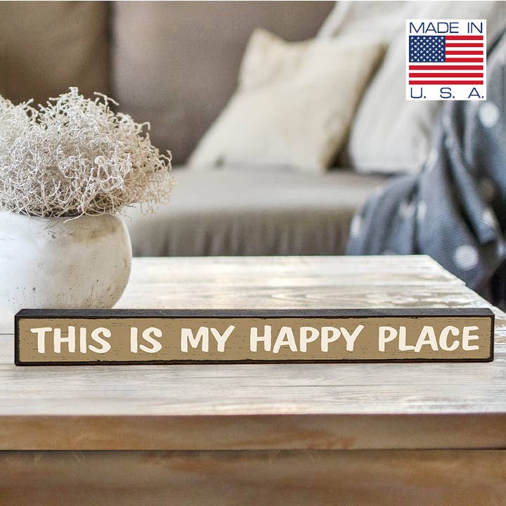 ST Creations - Wholesale Sign - This Is My Happy Place - Skinnies® STSK-B1