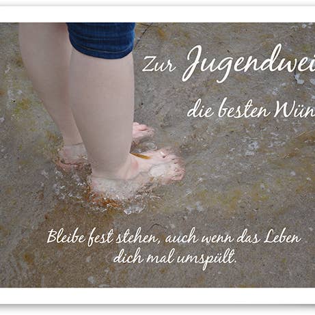 Jugendweihe/Lykønskningskort/379013 for engroshandel hos Yabué