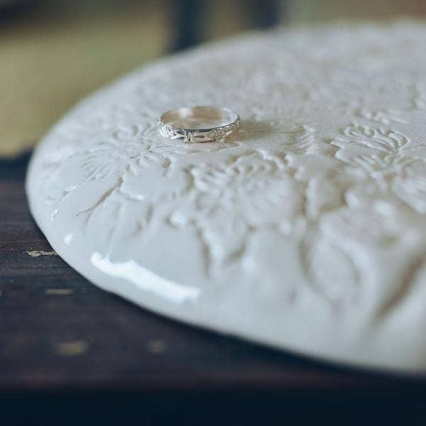 Mini-Ring mit Blumenmuster für den Großhandel von Dustmade