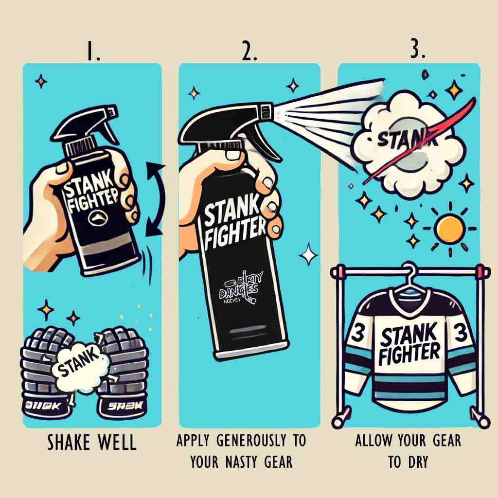 Dirty Dangles Hockey - Wholesale Deodorizer - Stank Fighter Hockey Gear Deodorizer1