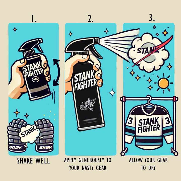 Dirty Dangles Hockey - Wholesale Deodorizer - Stank Fighter Hockey Gear Deodorizer1