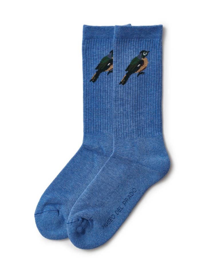 Bird socks Prado Museum for wholesale by NWHR