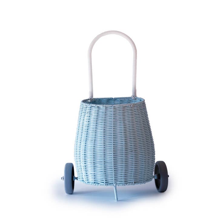 EcoFreax - Wholesale Basket - Kids & Baby - Basket on wheels rattan storage toy for kids2