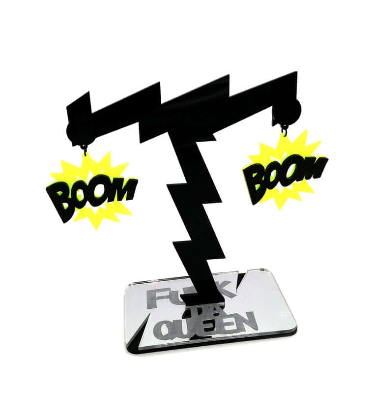 Funk Da Queen - Wholesale Dangle Earrings - Boom-Boom | Earrings2