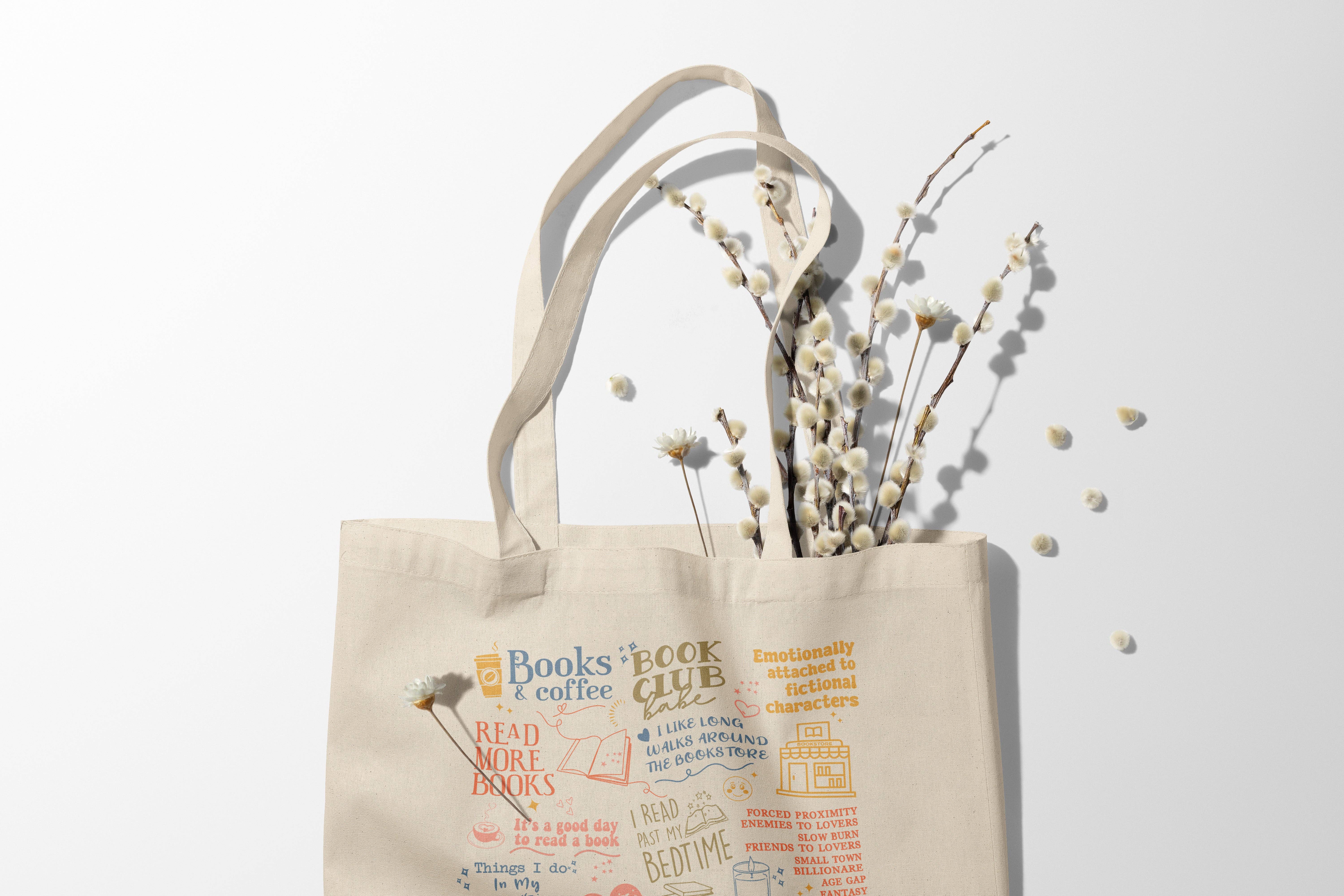 MagicMerchEmporium - Vendita all'ingrosso Borsa tote - Unisex - Borsa "Mi Piacciono i Miei Libri Piccanti"5