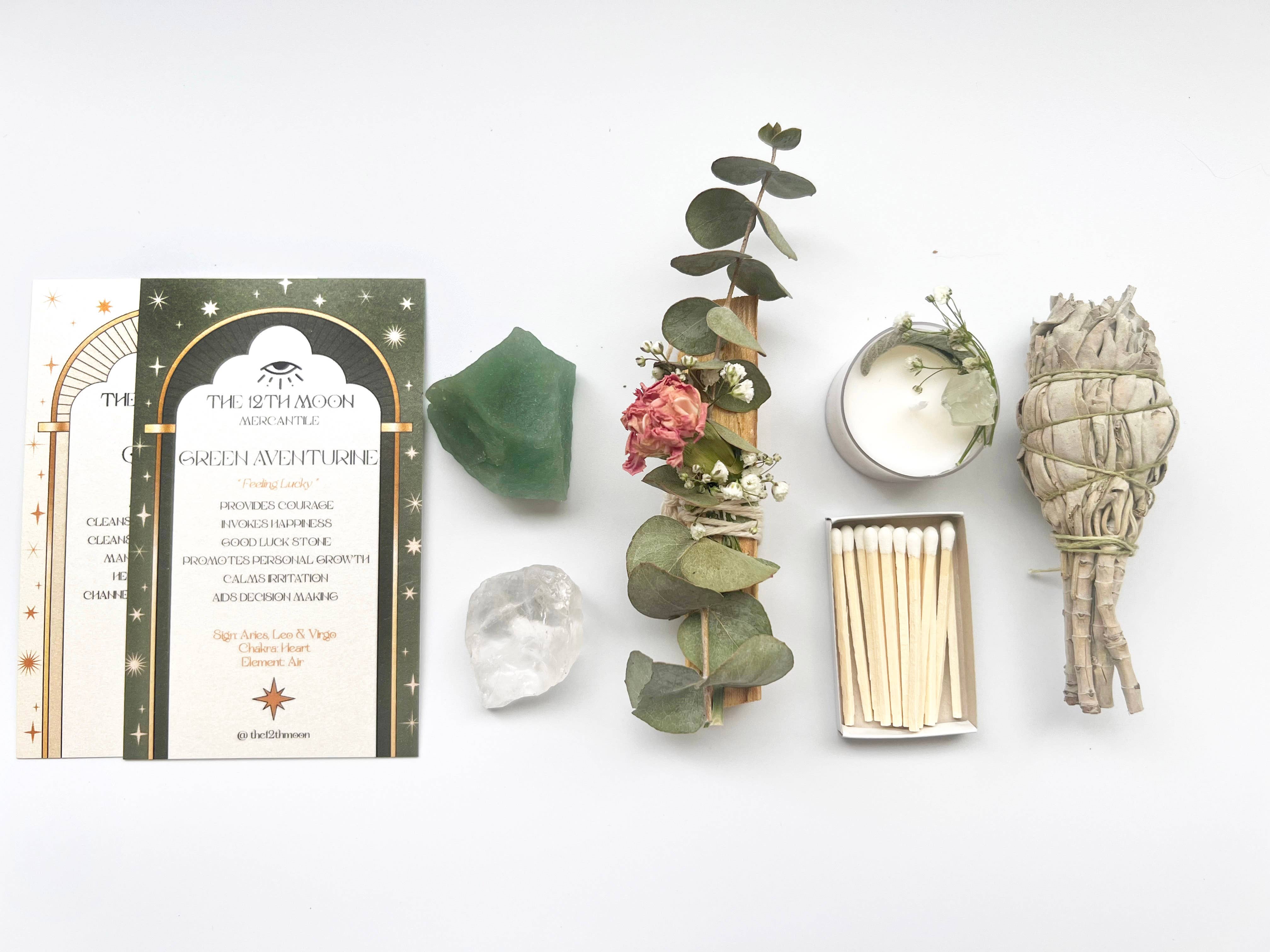 The 12th Moon - Wholesale Meditation Supplies - ABUNDANT AURA Ritual Kit - Smoke Cleansing11