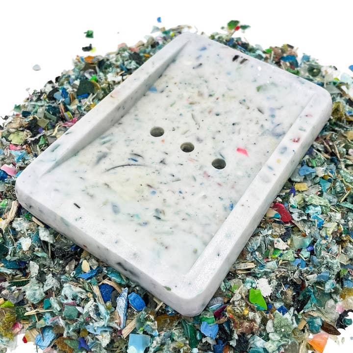 Shred mfg - Wholesale Bath soap dish - Recycled Soap Dish - Curved14