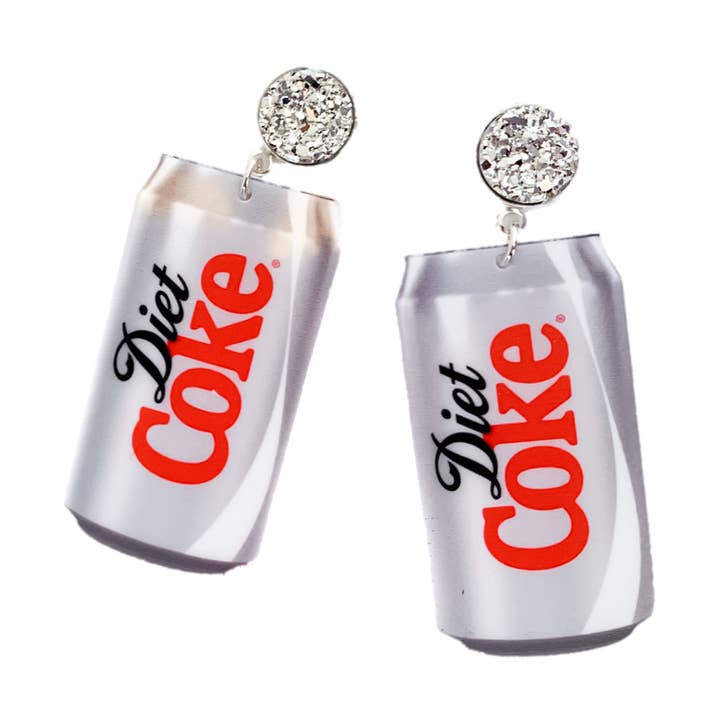 Scout Celebration Diet Coke Earrings for wholesale by THE ACCESSORY SCOUT