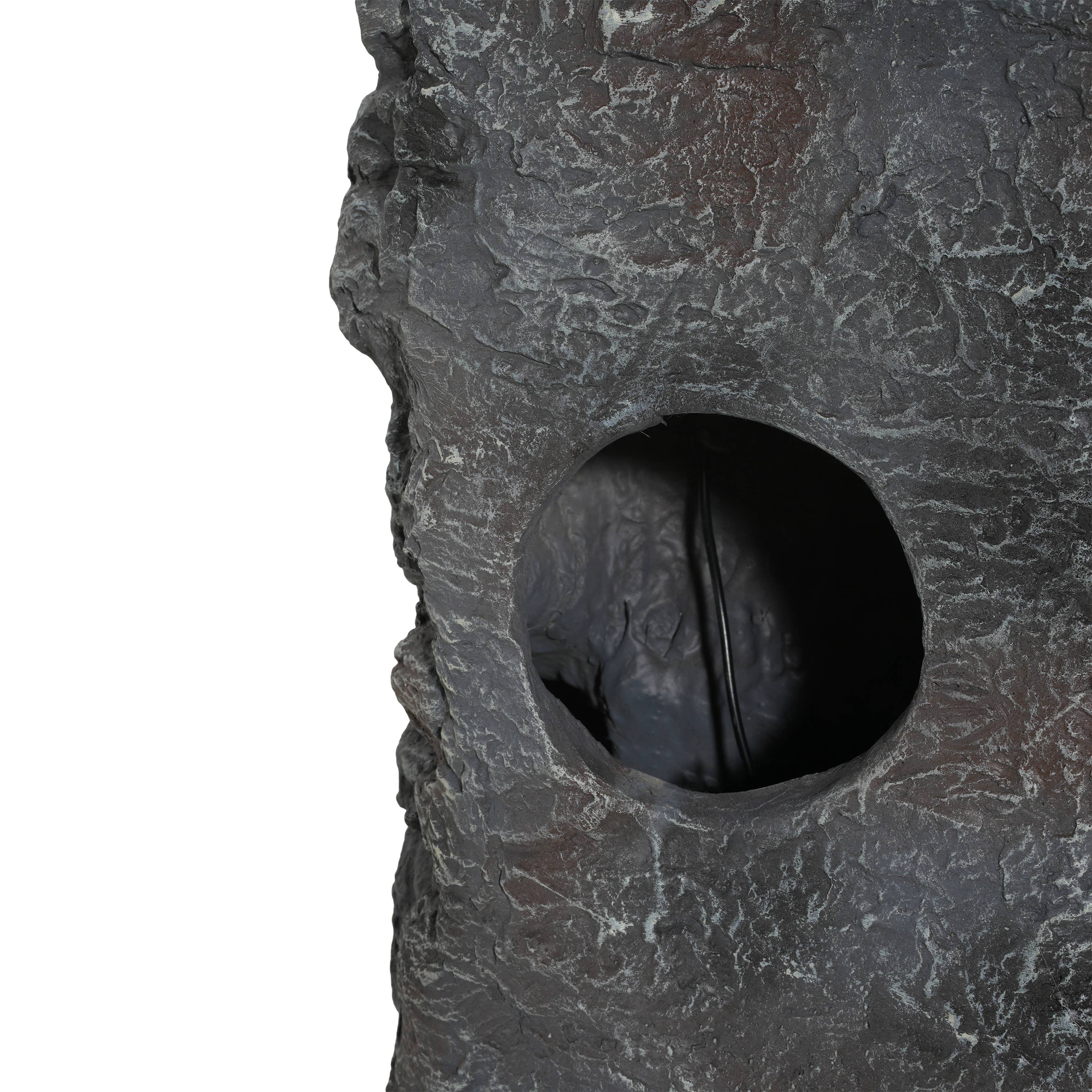 Paris Loft Inc - Wholesale Outdoor Ornament/Decor - Five-tiered concrete fountain, modern outdoor decoration11