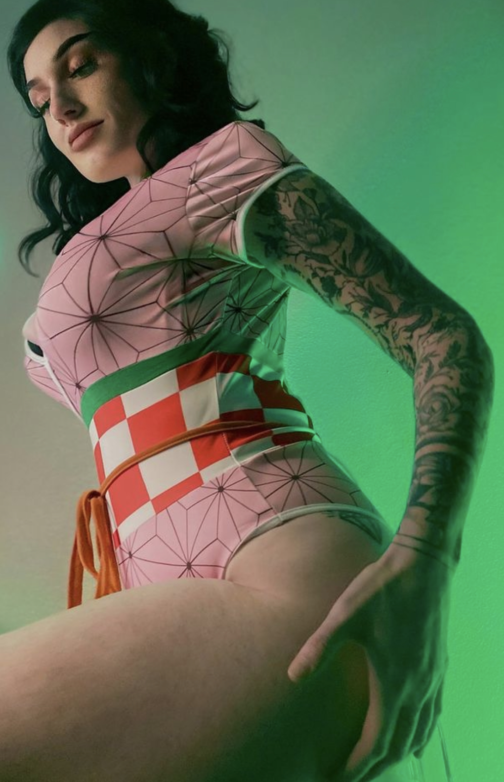 Envy Body Shop - Vente Déguisement – femme - Combinaison cosplay kimono style anime pour femme3