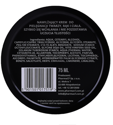 LS GROUP - Wholesale Facial Moisturizer - Men's - Face cream - For men1