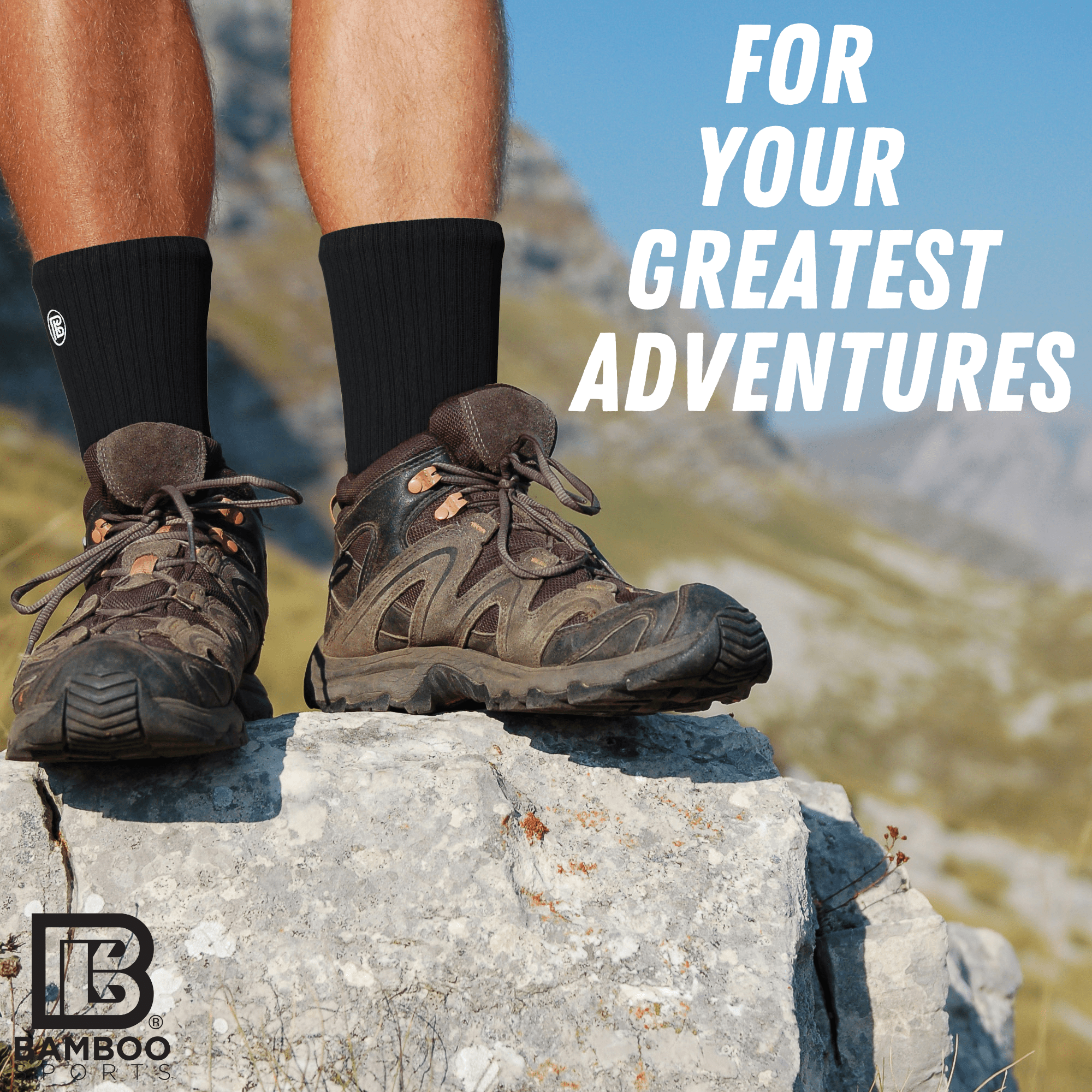 Bamboo Sports - Vendita all'ingrosso Calzini - Uomo - Calzini Premium Bamboo Rayon Crew38