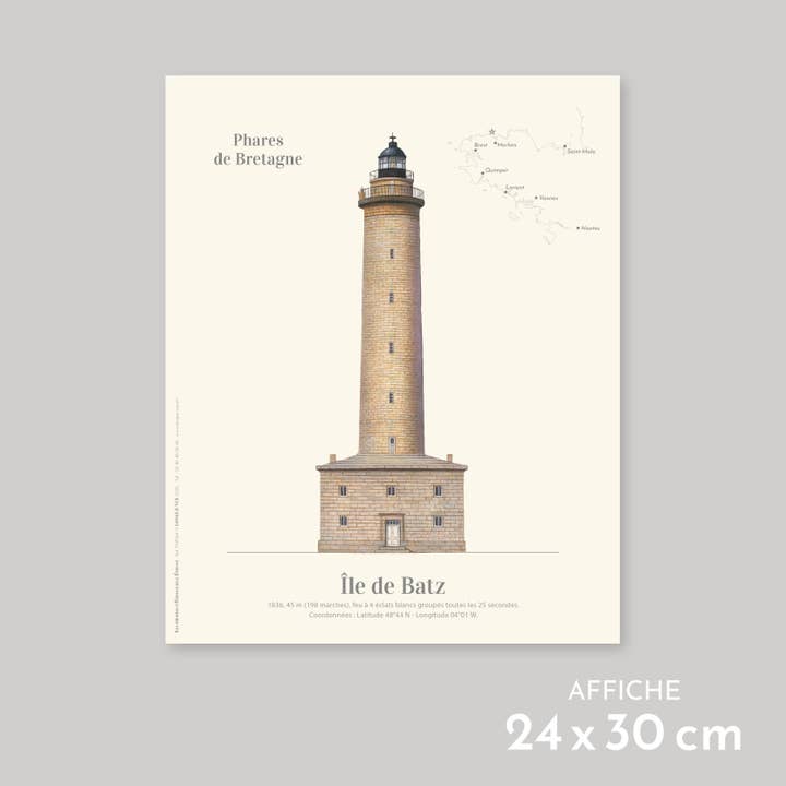 Île de Batz - Poster voor wholesale door Longue-vue