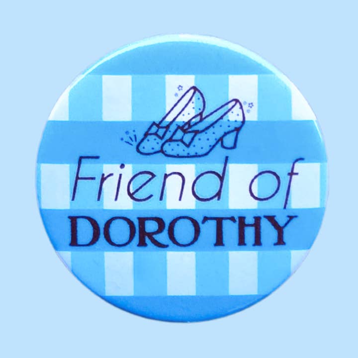 Friend of Dorothy badge, gay badges, friend of Dorothy pins for wholesale by sent with Pride