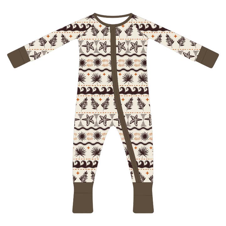 Island Vibes Bamboo Sleeper for wholesale by Eazy Living Baby Co