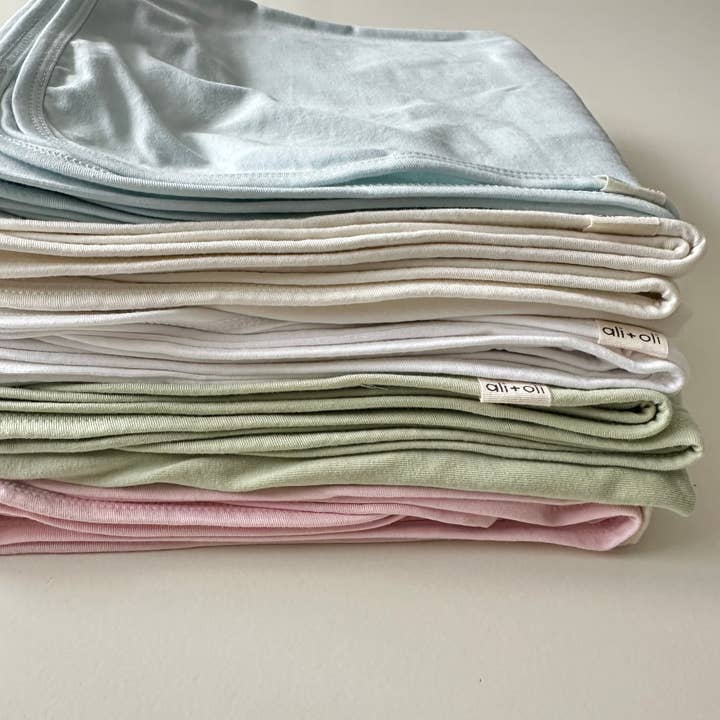 Ali+Oli - Wholesale Receiving Blanket - Baby - Receiving Organic Cotton Swaddle Baby Blanket5